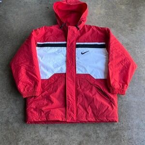 1980s nike puffer down jacket